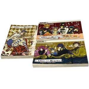 Alice In The Country Of Hearts Lot of 3 Wonderful Wonder World 1 2 3 Manga Run